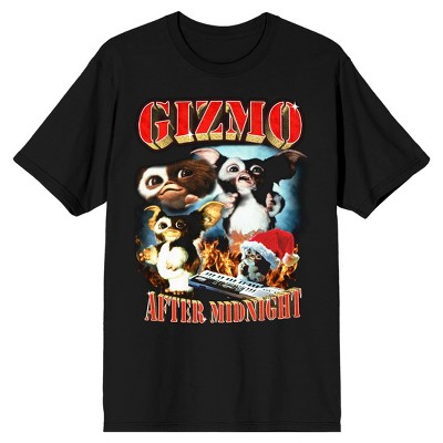 Gremlins Gizmo After Midnight Men's Black T-shirt