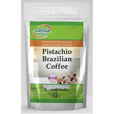 Larissa Veronica Pistachio Brazilian Coffee (Gourmet, Naturally Flavored, Whole Coffee Beans) (8 oz, ZIN: 556412)