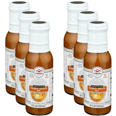 Yamasa Concentrated Ramen Broth Miso - Case of 6 - 8 oz