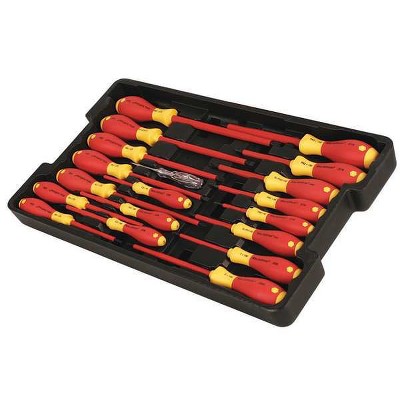 Wiha  Insulated Screwdriver Set, NmPcs19 32095