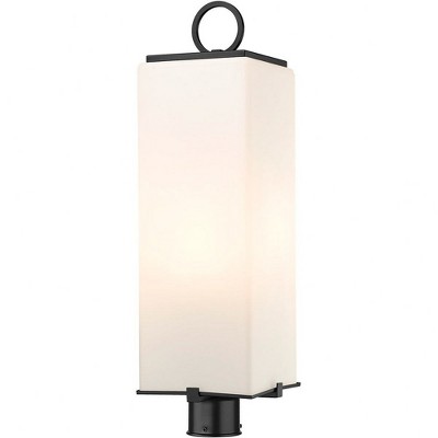 Sana Outdoor Aluminum Fixture - 3 Bulbs, Dimmable, Wet Rated, 8.25"W x 26.5"H, Black Finish