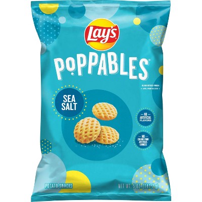 Lay's Poppables Sea Salt Potato Snacks - 5oz