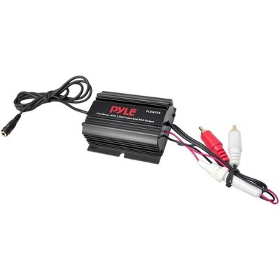 Ground Loop Isolator for Eliminating Noise with 3.5mm Female to RCA Stereo Male, Compact Design, Engine Interference Filter