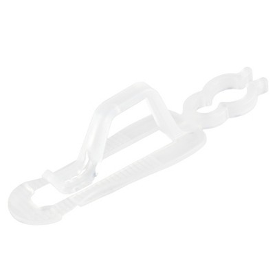 Simple Living Solutions 1000ct Clear Gutter and Shingle Christmas Light Clips