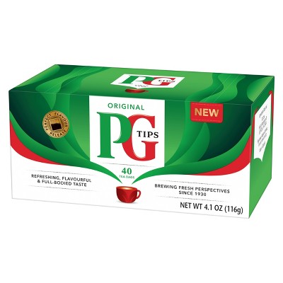 PG tips Premium Black Tea Bags - 40ct