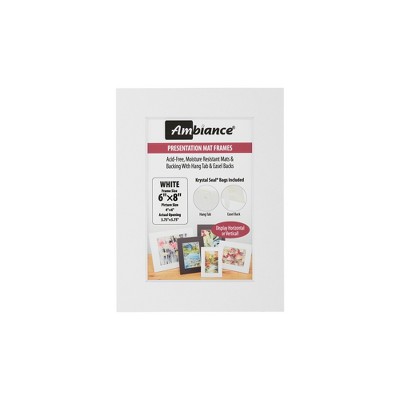 Ambiance Framing 5-Pack Mat Frame - Assorted Sizes & Colors