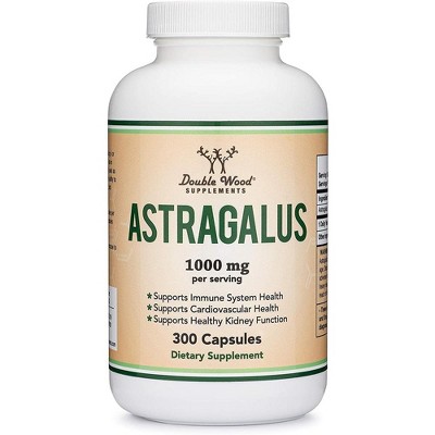 Astragalus Root - 300 x 500 mg capsules - Supports Healthy Aging, Immune System Health