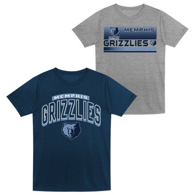 NBA Memphis Grizzlies Toddler 2pk Gray T-Shirt Set
