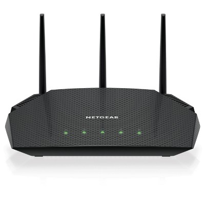 Netgear AX3000 WiFi 6 Router: Dual Band, Ethernet, 2.4/5 GHz, Includes Power Adapter