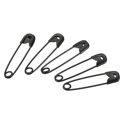 Unique Bargains Metal DIY Blankets Crafts Brooch Making Home Sewing Nickle Plated Safety Pins 200 Pcs