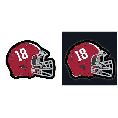 Evergreen Ultra-Thin Edgelight LED Wall Decor, Helmet, University of Alabama- 19.5 x 15 Inches Made In USA