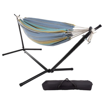 Double Brazilian Hammock with Stand Included by Hastings Home