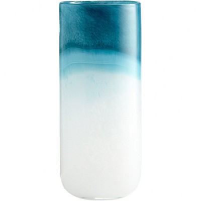 Cyan Design - Turquoise Cloud - Large Decorative Vase - 5.4 Inches Wide By 13.5 Inches High