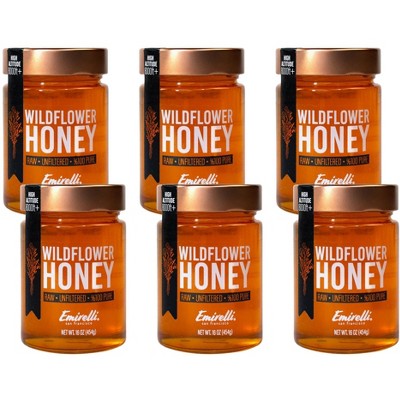 Emirelli Wildflower Honey - Case of 6/16 oz