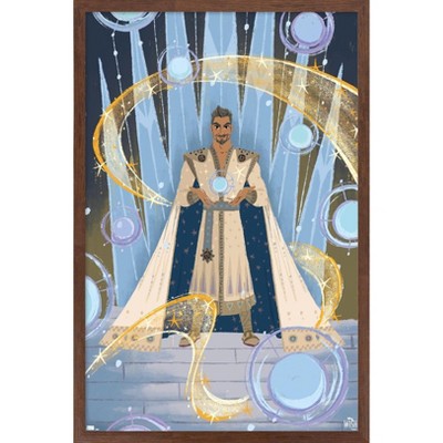 Trends International Disney Wish - Collage Poster 4 (King Magnifico) Framed Wall Poster Prints