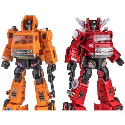 H46EX Backdraft and H47EX Daedalus Two-Pack | Newage the Legendary Heroes Action figures