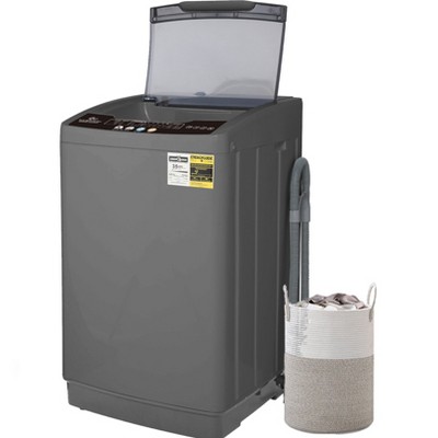 HOMDOX 20Lbs Portable Washing Machine, 2.8Cu.ft Full-Automatic Washer and Dryer Combo with LED Display, 10 Programs 8 Water Levels for Apt, Dorms, RV