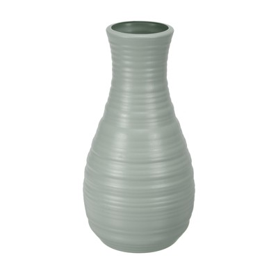 Unique Bargains Ceramic Look Wedding Table Centerpieces Decor Plastic Flower Vase