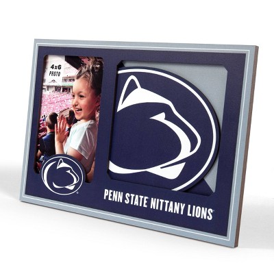 NCAA Penn State Nittany Lions Logo 4" x 6" Picture Frame: MDF Tabletop Rectangle Frame