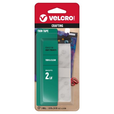 VELCRO Brand - Medium - Nylon - Hook and Loop Fastener - 18 in.  - 1 Pack