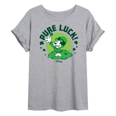 Women's - Disney - Pure Luck Oversized Graphic T-Shirt
