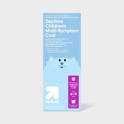 Children's Muti Symptom Cold Relief Liquid - Berry - 4 fl oz - up&up™