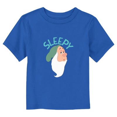 Snow White and the Seven Dwarfs Sleepy Large Portrait T-Shirt