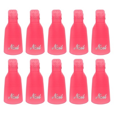 Unique Bargains Women's Nail Art Removal Clip 10 Pcs