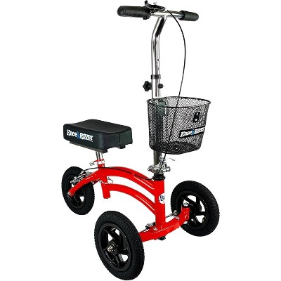 KneeRover Jr All Terrain Knee Scooter Red