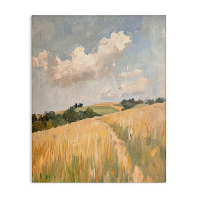 Stupell Industries Walked Through Wheat Canvas Art