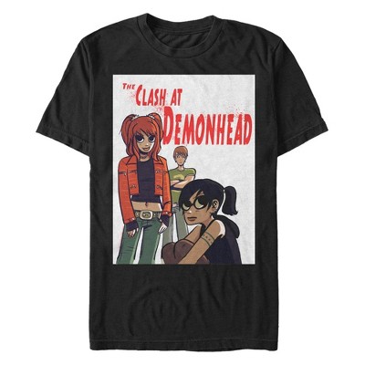 Men's Scott Pilgrim vs. the World The Clash At Demonhead Poster T-Shirt
