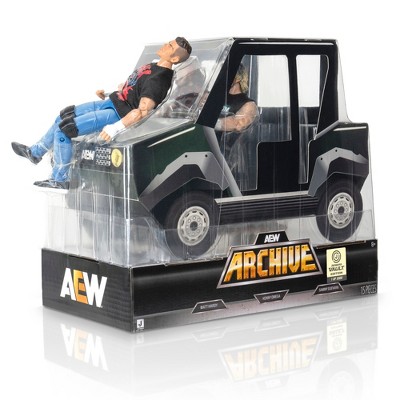AEW Vault Exclusive Matt Hardy, Kenny Omega & Sammy Guevara Golf Cart Action Figure