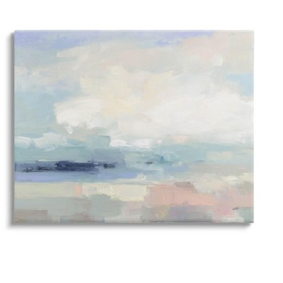 Stupell Industries Abstract Landscape Clouds Scene Canvas Wall Art