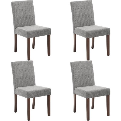 Dining Chairs, High-Back Button Tufted, Elegant Modern Upholstered Seats for Kitchen, Living Room