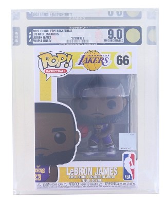 Funko POP LA Lakers NBA | Lebron James | Graded AFA 9