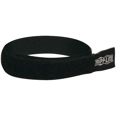 Tripp Lite 10-In. Hook-and-Loop Cable Ties, P350-10N-10, 10 Pack in Black