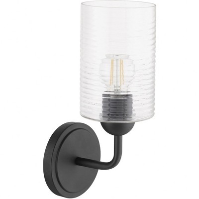 Quorum Lighting Charlotte 1 - Light Sconce in  Matte Black