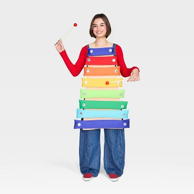 Kids' + Adult Light and Sound Humor Xylophone Costume Sandwich Board - Hyde and EEK! Boutique™ OSFM