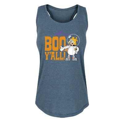 Women's - SpongeBob SquarePants - Sandy Boo Y'all Graphic Racerback Tank