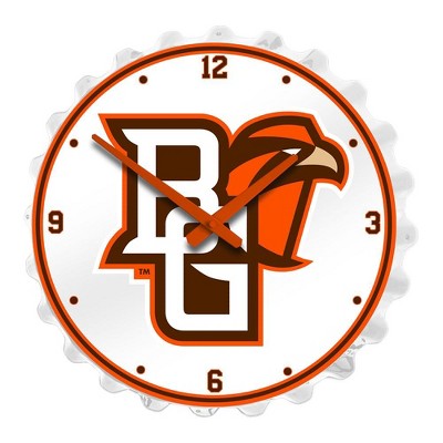 College Team Bottle Cap Wall Clock