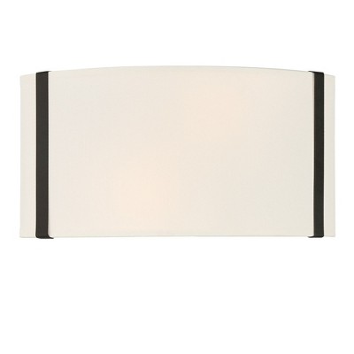 Crystorama Lighting Fulton 2 - Light Sconce in  Black