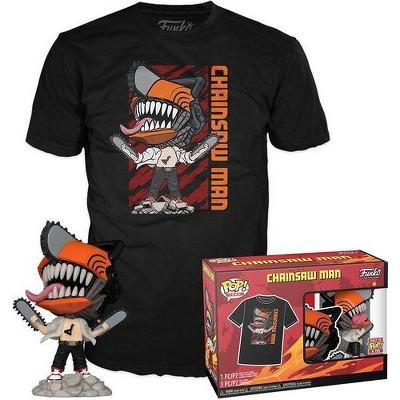 Funko - FUNKO POP! & Tee: Chainsaw Man Leaping, 2XL