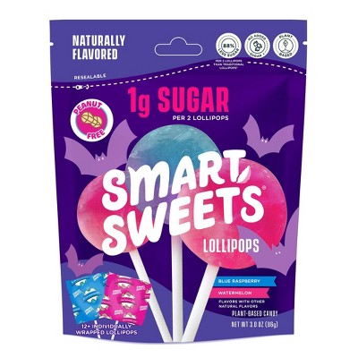 SmartSweets Halloween Lollipops Candy - 3oz