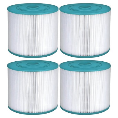 Hurricane Filters Replacement Spa Filter Cartridge for PVT50W, Unicel C-8350, Filbur FC-3053, Vita Spa - Best Value USA Pool & Spa Filters, 4 Pack