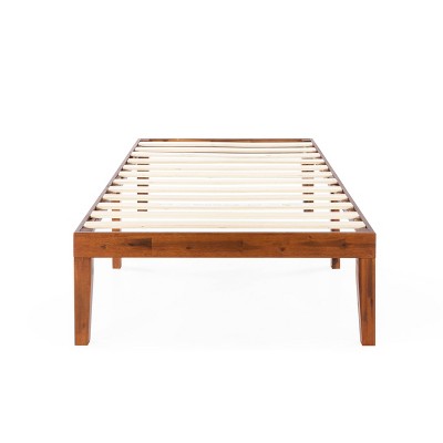 Best Price Mattress 16" Naturalista Classic Solid Wood Platform Bed