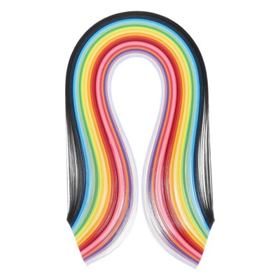 Unique Bargains DIY Craft Activity Kits Paper DIY Quilling Strips Multicolored 260 Pcs