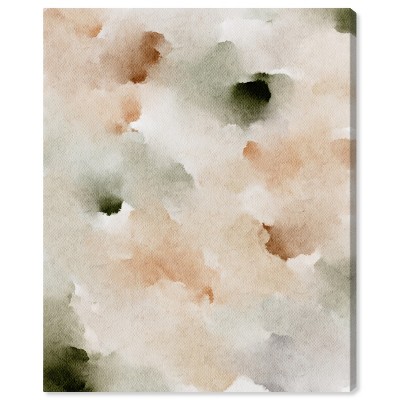 Art Remedy Cotton Balls and Cinnamon Watercolor Boho Abstracts Unframed
