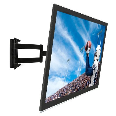 Mount-It! Articulating TV Wall Mount Low-Profile Full Motion Design for 32 - 75 in. Screen LCD LED 4K Flat Panel Screen TVs | 175 lbs. Weight Capacity