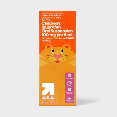 Childrens Ibuprofen (NSAID) Oral Suspension Pain Reliever & Fever Reducer Liquid - up&up™