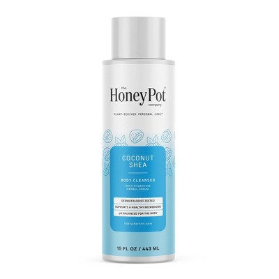 The Honey Pot Company, Coconut Shea Hydrating Body Cleanser - 15 fl oz
